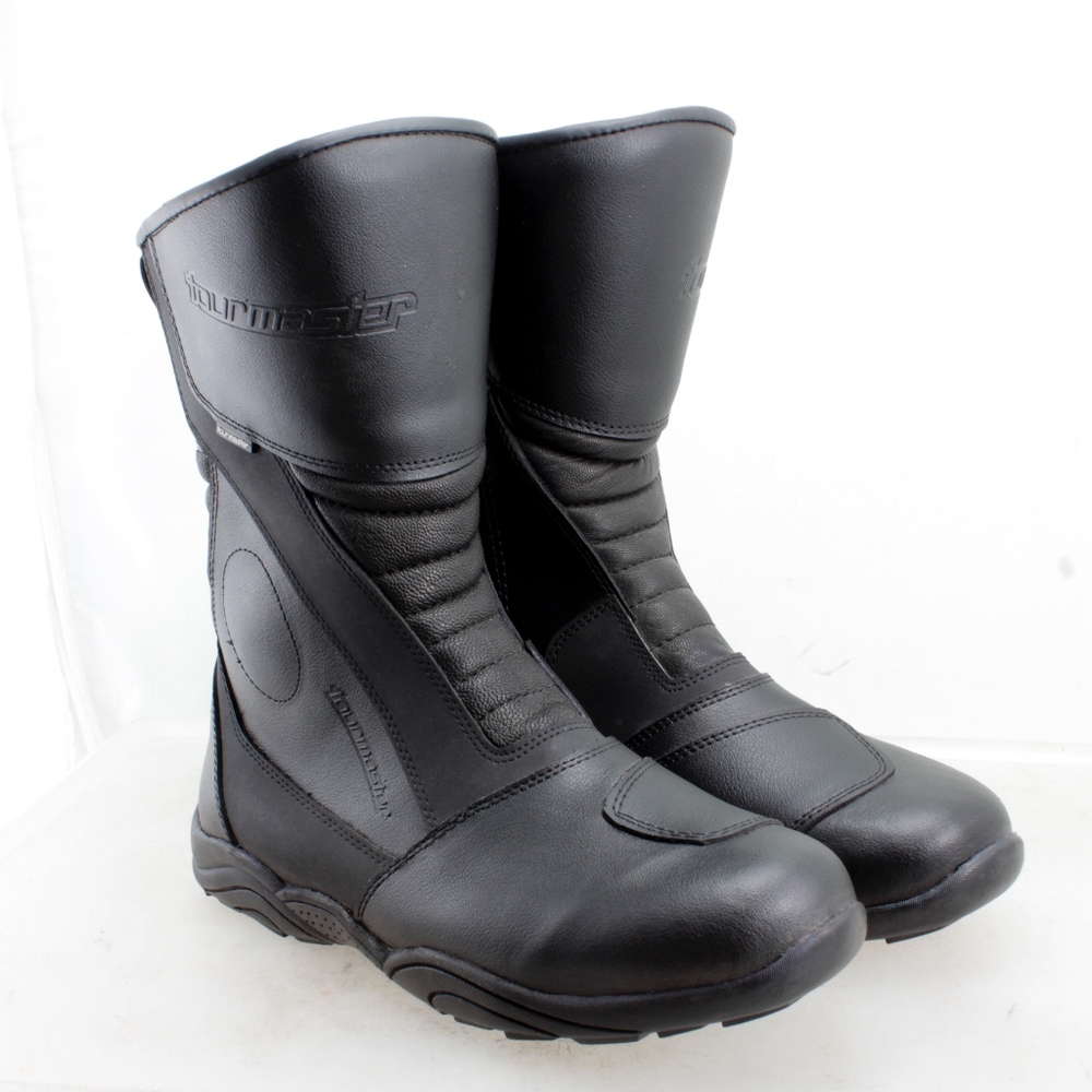 Tourmaster Black Motorcycle Boots Women's Size 10